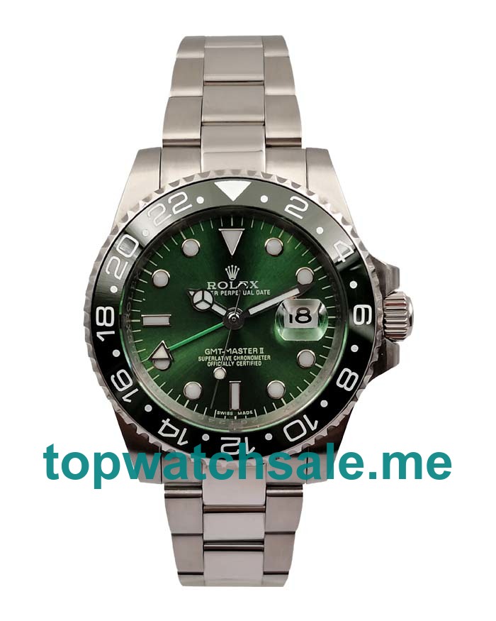 40MM Swiss Steel Cases Replica Rolex GMT-Master II 116710 LN UK Watches >> Rolexsubmariner.me