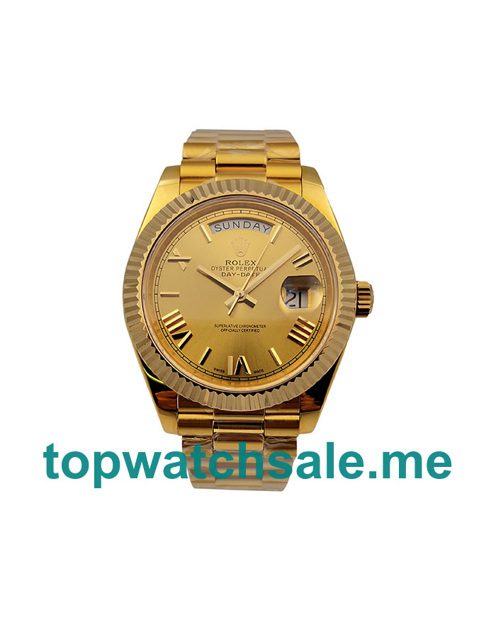 40MM Swiss Gold Cases Replica Rolex Day-Date 228238 UK Watches >> Rolexsubmariner.me