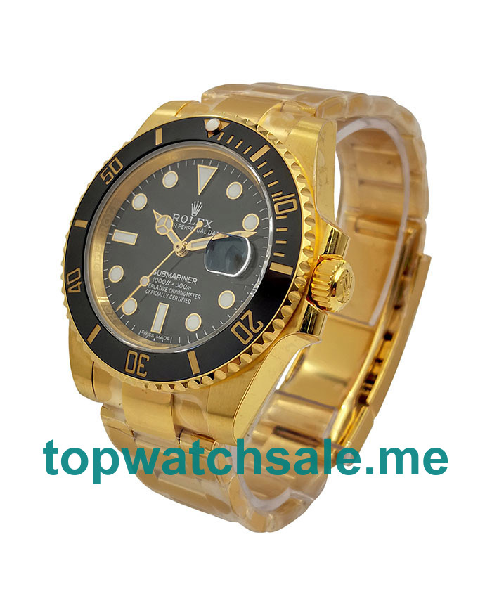 40MM Swiss Gold Cases Replica Rolex Submariner 116618 LN UK Watches >> Rolexsubmariner.me