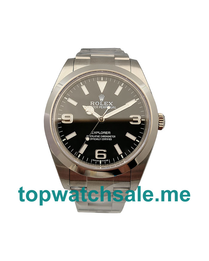 39MM Swiss Steel Cases Replica Rolex Explorer 214270 UK Watches >> Rolexsubmariner.me