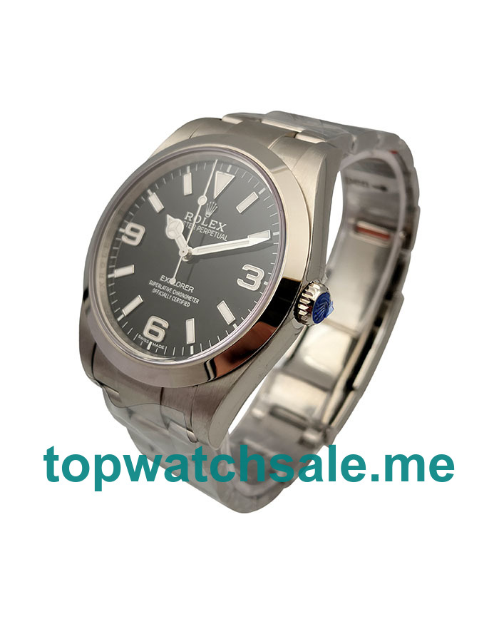 39MM Swiss Steel Cases Replica Rolex Explorer 214270 UK Watches >> Rolexsubmariner.me