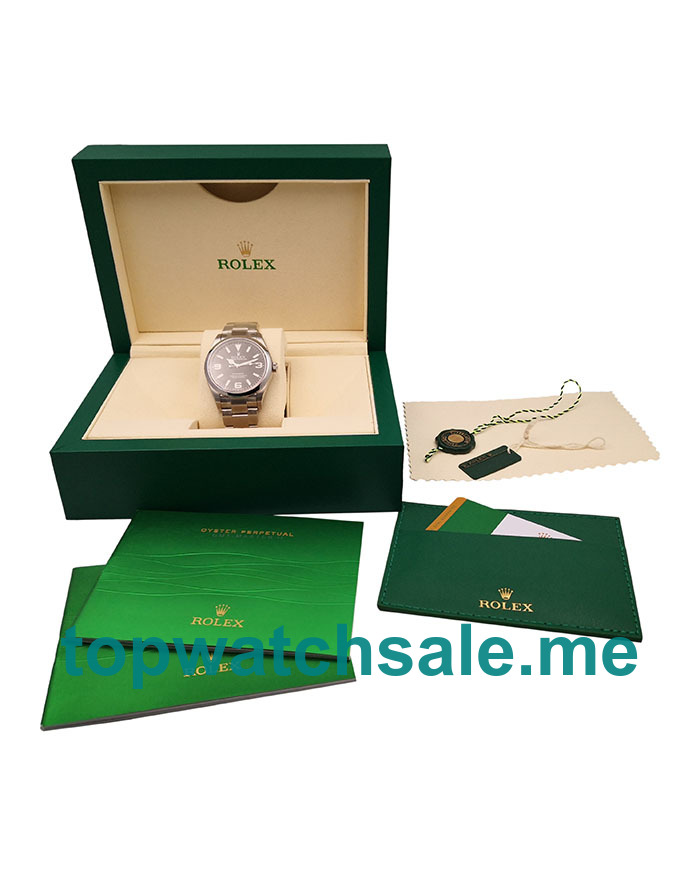 39MM Swiss Steel Cases Replica Rolex Explorer 214270 UK Watches >> Rolexsubmariner.me