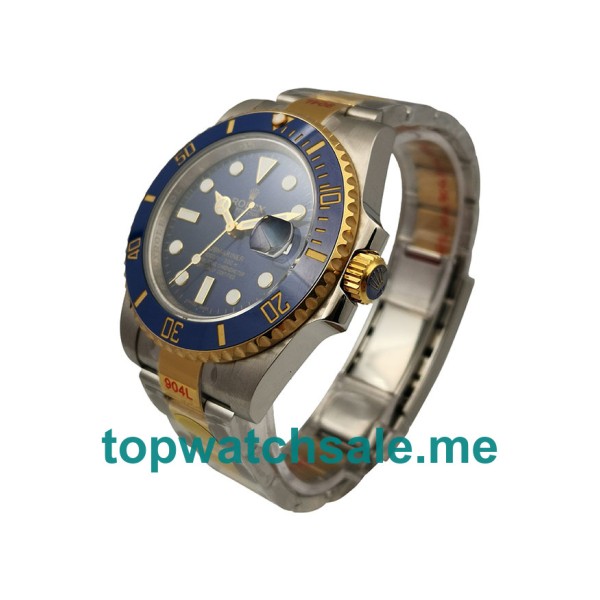 40MM Swiss Steel And Gold Cases Replica Rolex Submariner 116613 LB JF UK Watches >> Rolexsubmariner.me