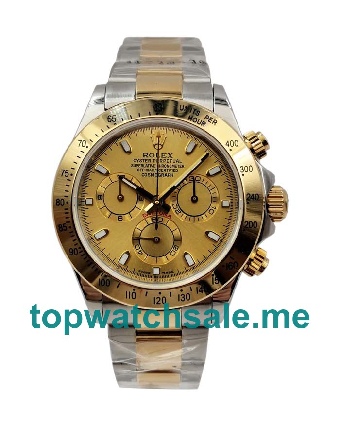 40MM Swiss Steel And Gold Cases Replica Rolex Daytona 116523 UK Watches >> Rolexsubmariner.me