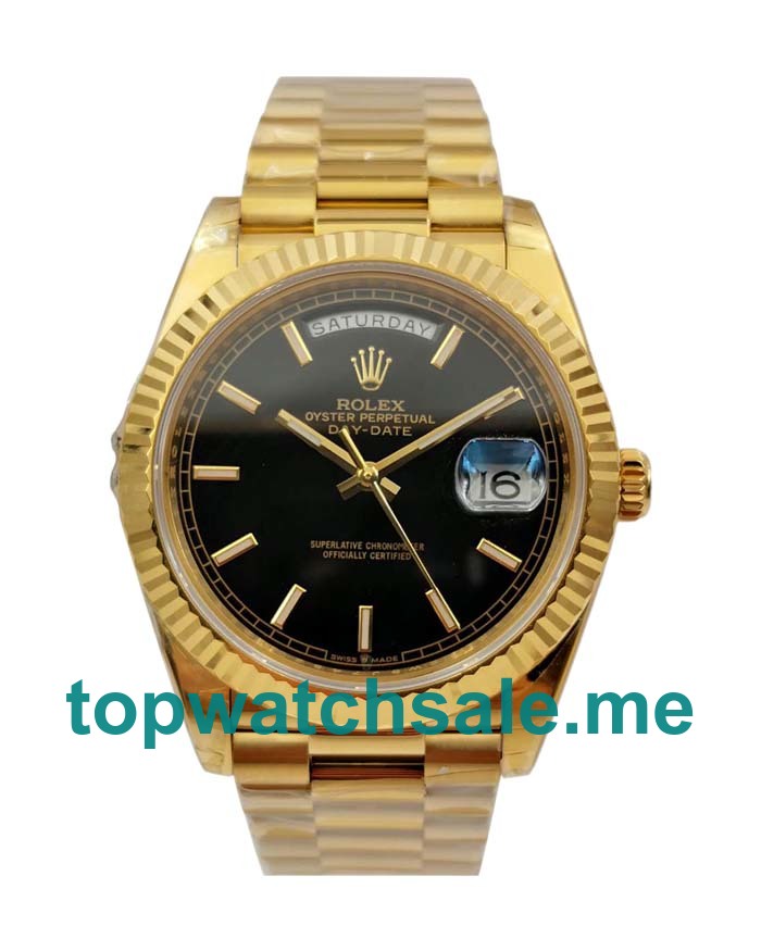 40MM Swiss Gold Cases Replica Rolex Day-Date 228238 UK Watches >> Rolexsubmariner.me