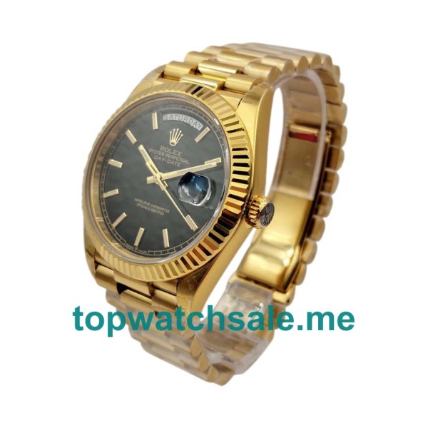 40MM Swiss Gold Cases Replica Rolex Day-Date 228238 UK Watches >> Rolexsubmariner.me