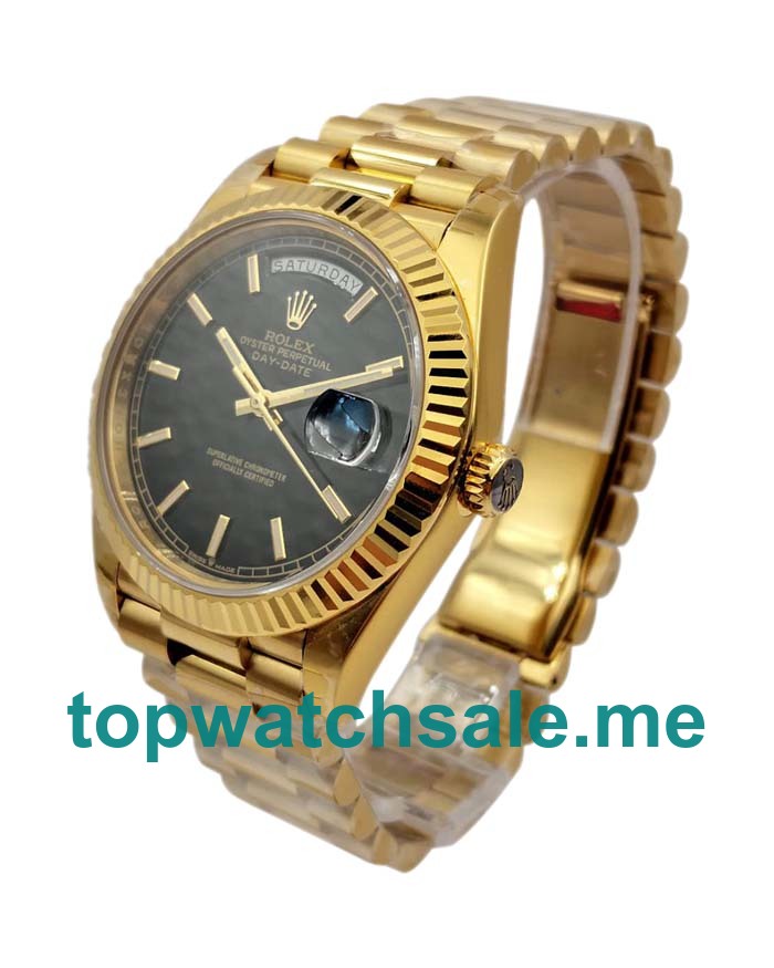 40MM Swiss Gold Cases Replica Rolex Day-Date 228238 UK Watches >> Rolexsubmariner.me