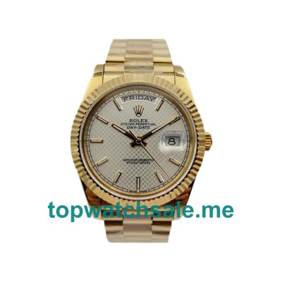 40MM Swiss Gold Cases Replica Rolex Day-Date 228238 UK Watches >> Rolexsubmariner.me