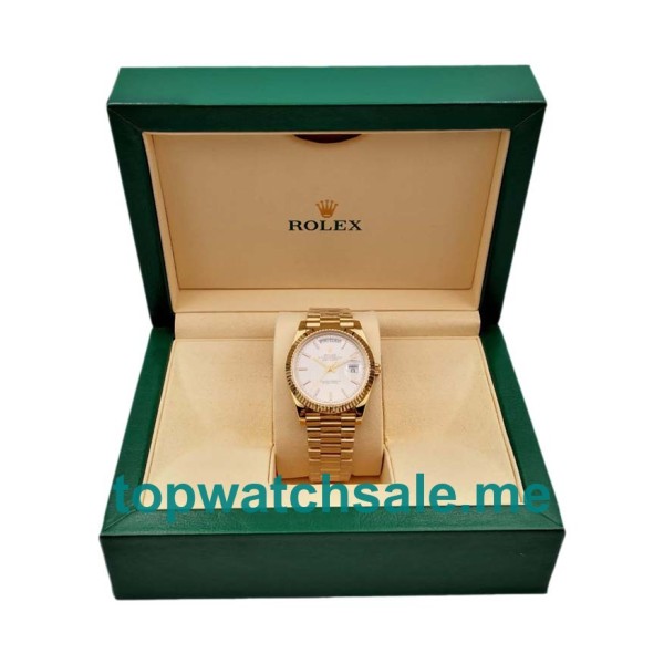 40MM Swiss Gold Cases Replica Rolex Day-Date 228238 UK Watches >> Rolexsubmariner.me