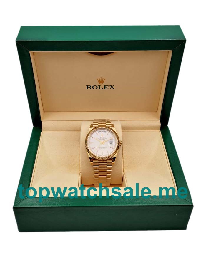 40MM Swiss Gold Cases Replica Rolex Day-Date 228238 UK Watches >> Rolexsubmariner.me