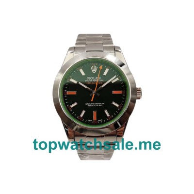 40MM Swiss Steel Cases Replica Rolex Milgauss 116400 GV UK Watches >> Rolexsubmariner.me