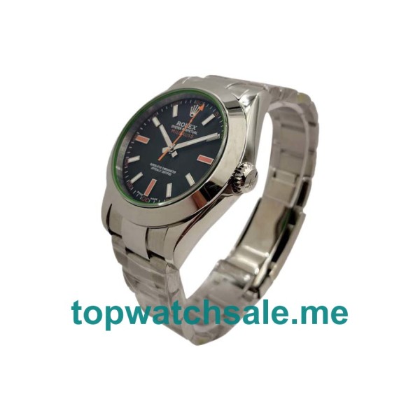 40MM Swiss Steel Cases Replica Rolex Milgauss 116400 GV UK Watches >> Rolexsubmariner.me