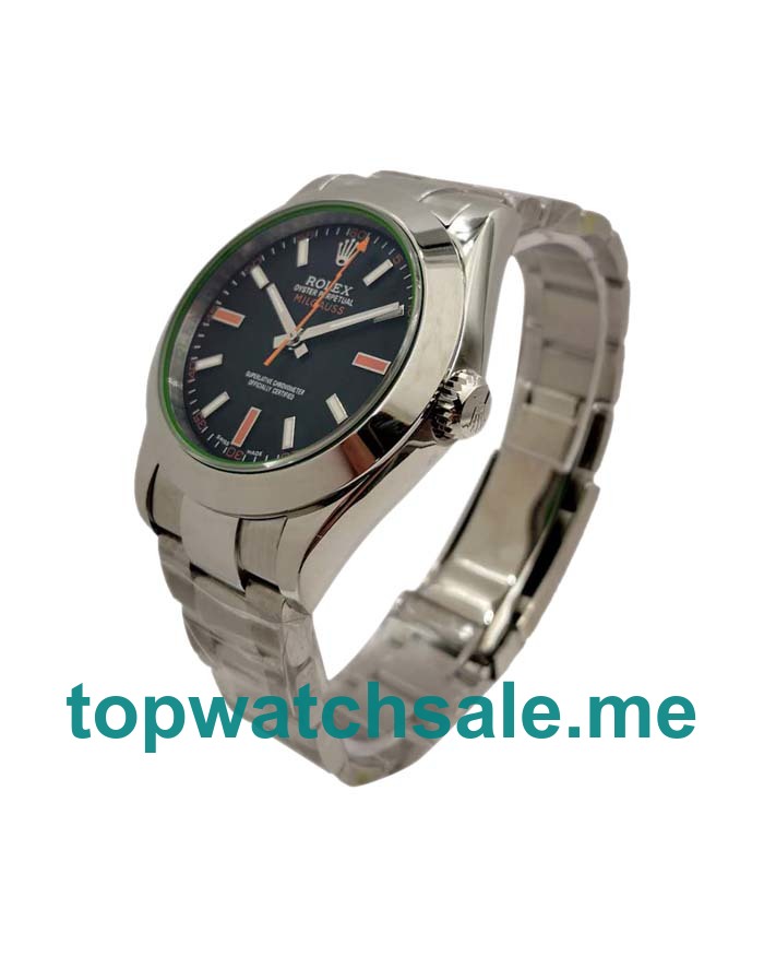 40MM Swiss Steel Cases Replica Rolex Milgauss 116400 GV UK Watches >> Rolexsubmariner.me