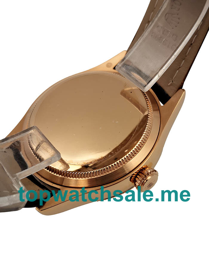 39MM Swiss Rose Gold Cases Replica Rolex Cellini Date 50515 VF UK Watches >> Rolexsubmariner.me