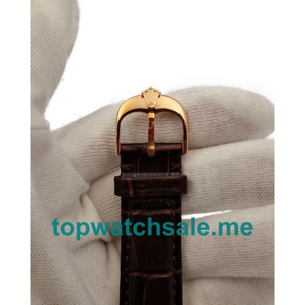 39MM Swiss Rose Gold Cases Replica Rolex Cellini Date 50515 VF UK Watches >> Rolexsubmariner.me