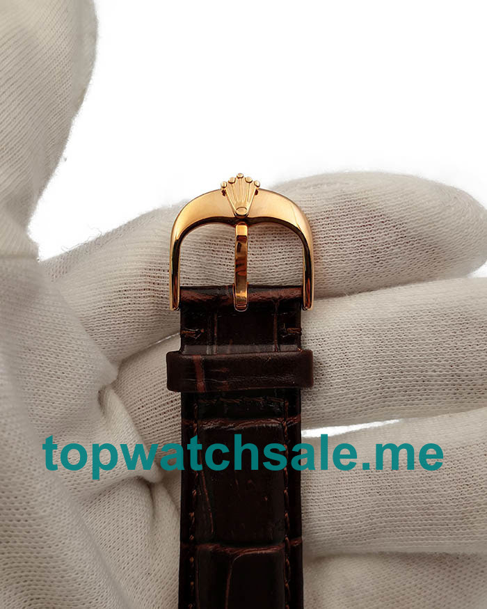 39MM Swiss Rose Gold Cases Replica Rolex Cellini Date 50515 VF UK Watches >> Rolexsubmariner.me