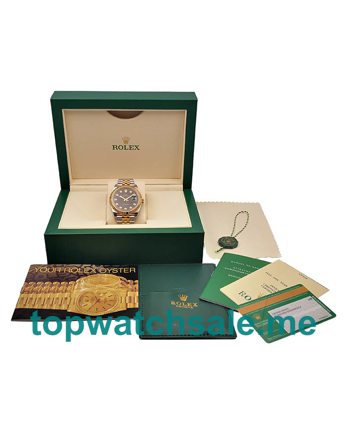 41MM Swiss Steel And Gold Cases Replica Rolex Datejust II 116333 EW UK Watches >> Rolexsubmariner.me