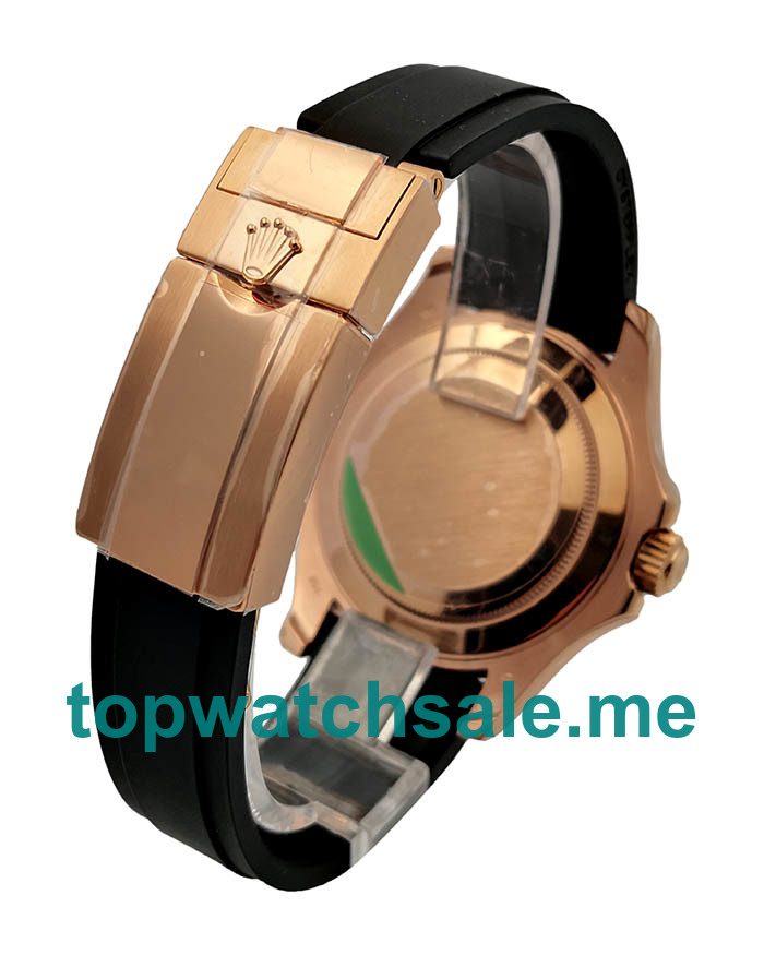 40MM Swiss Rose Gold Cases Replica Rolex Yacht-Master 40 116655 AR UK Watches >> Rolexsubmariner.me