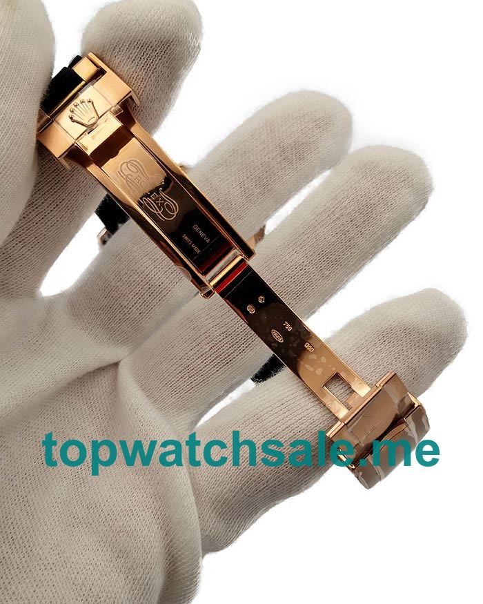 40MM Swiss Rose Gold Cases Replica Rolex Yacht-Master 40 116655 AR UK Watches >> Rolexsubmariner.me