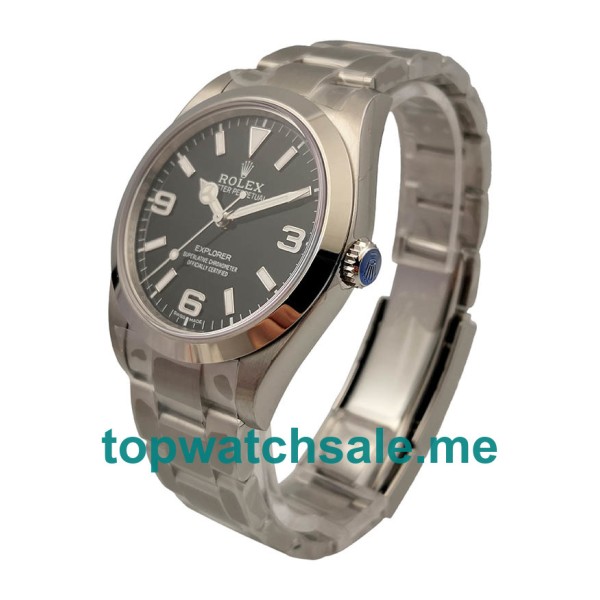 40MM Swiss Steel Cases Replica Rolex Explorer 214270 UK Watches >> Rolexsubmariner.me