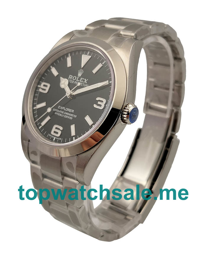 40MM Swiss Steel Cases Replica Rolex Explorer 214270 UK Watches >> Rolexsubmariner.me