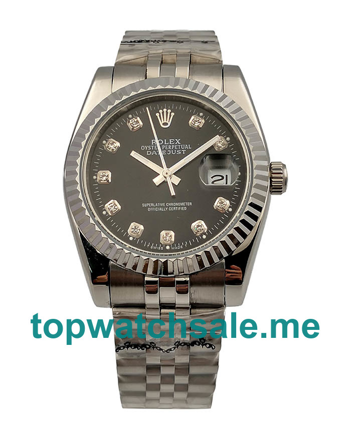 36MM Steel Cases Replica Rolex Datejust 16234 UK Watches >> Rolexsubmariner.me