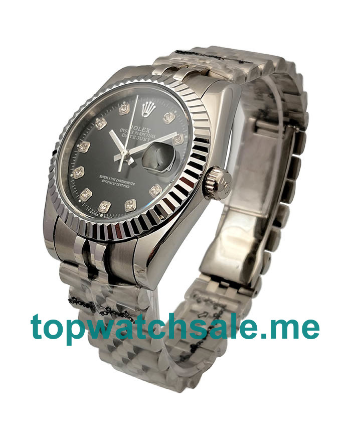 36MM Steel Cases Replica Rolex Datejust 16234 UK Watches >> Rolexsubmariner.me