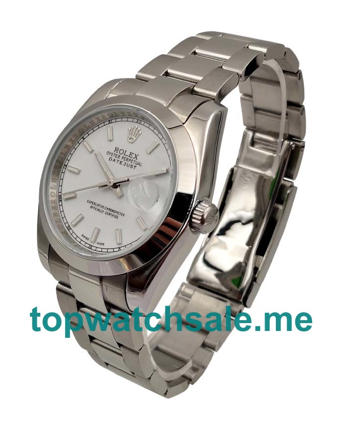 36MM Steel Cases Replica Rolex Datejust 116200 UK Watches >> Rolexsubmariner.me