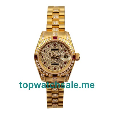 26MM Swiss Gold Cases Replica Rolex Lady-Datejust 179158 UK Watches >> Rolexsubmariner.me