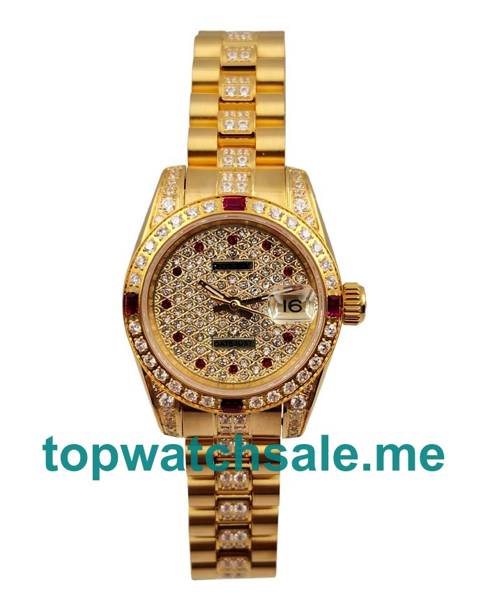 26MM Swiss Gold Cases Replica Rolex Lady-Datejust 179158 UK Watches >> Rolexsubmariner.me