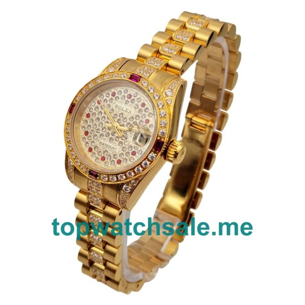 26MM Swiss Gold Cases Replica Rolex Lady-Datejust 179158 UK Watches >> Rolexsubmariner.me