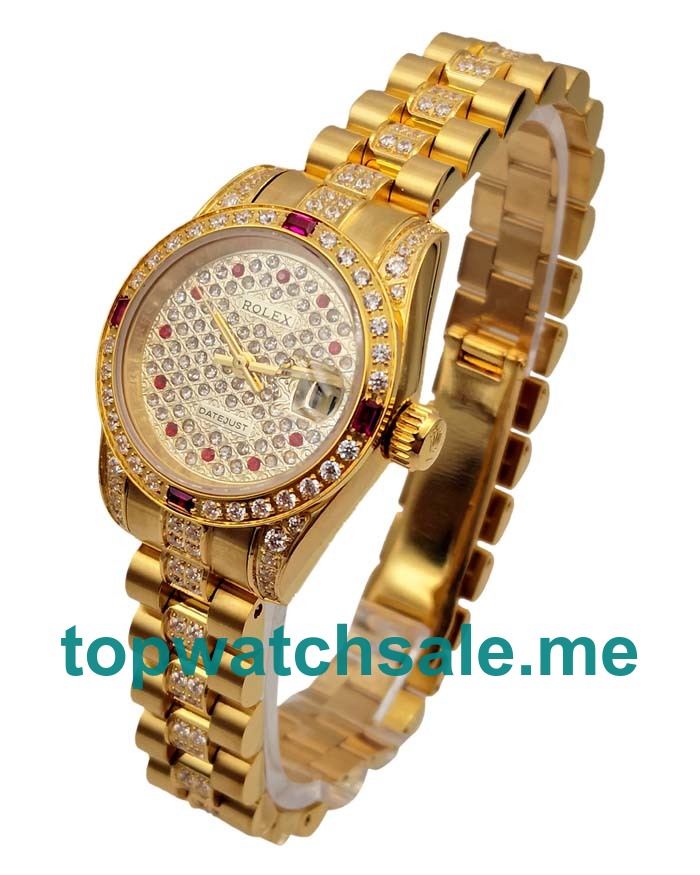 26MM Swiss Gold Cases Replica Rolex Lady-Datejust 179158 UK Watches >> Rolexsubmariner.me