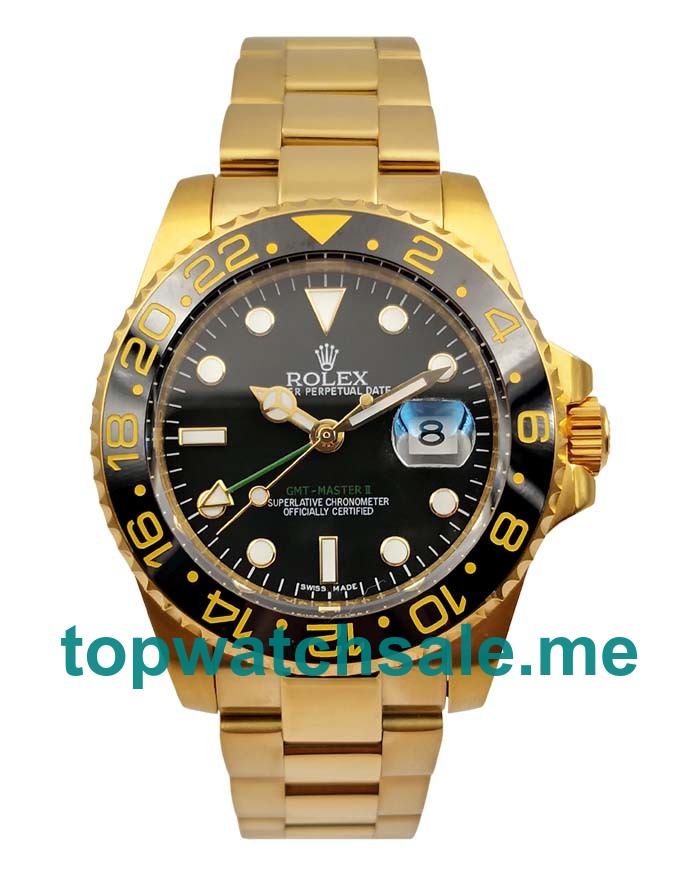 40MM Swiss Gold Cases Replica Rolex GMT-Master II 116718 LN UK Watches >> Rolexsubmariner.me