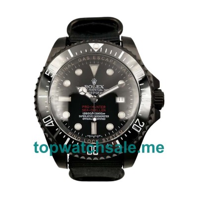 44MM Swiss Black Steel Cases Replica Rolex Sea-Dweller Deepsea 116660 UK Watches >> Rolexsubmariner.me