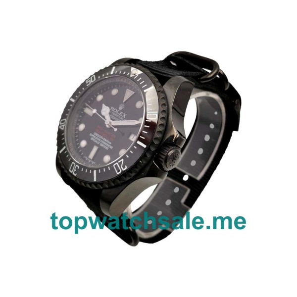 44MM Swiss Black Steel Cases Replica Rolex Sea-Dweller Deepsea 116660 UK Watches >> Rolexsubmariner.me