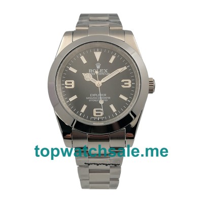 40MM Steel Cases Replica Rolex Explorer 214270 UK Watches >> Rolexsubmariner.me