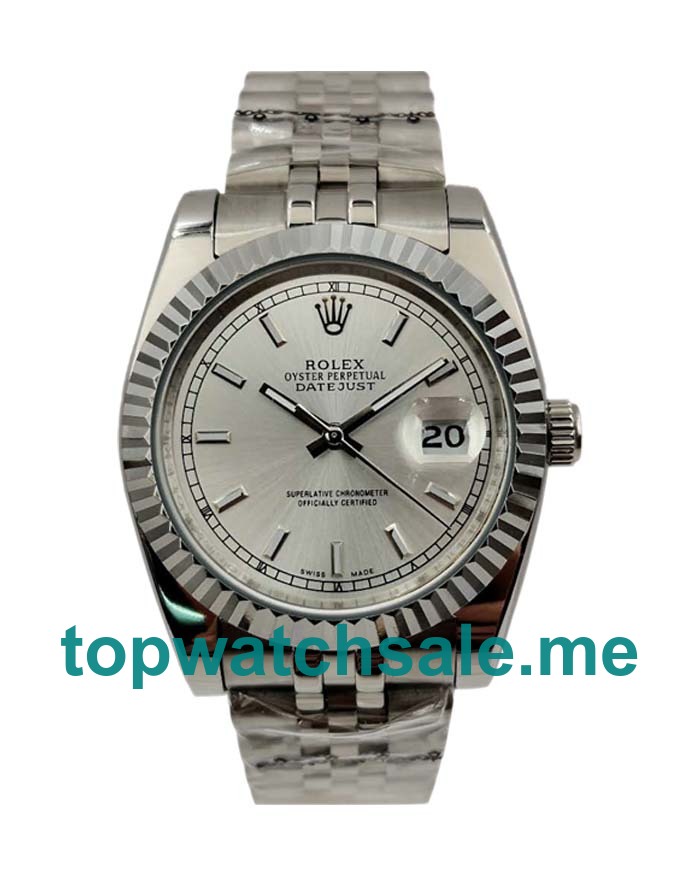 36MM Steel Cases Replica Rolex Datejust 116234 UK Watches >> Rolexsubmariner.me