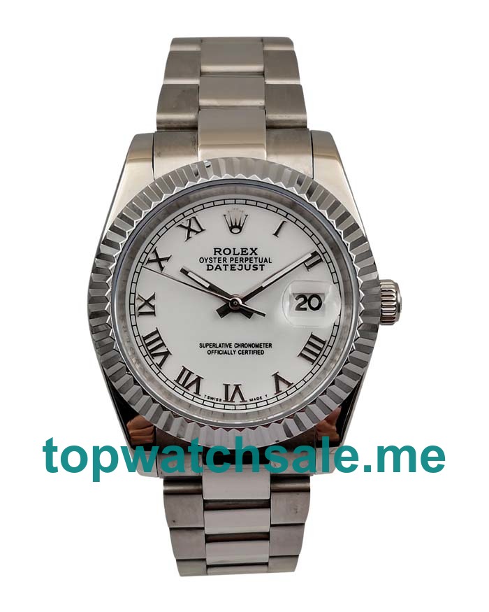 36MM Steel Cases Replica Rolex Datejust 16220 UK Watches >> Rolexsubmariner.me