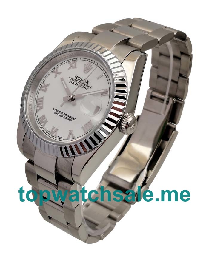 36MM Steel Cases Replica Rolex Datejust 16220 UK Watches >> Rolexsubmariner.me