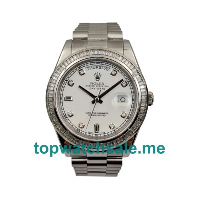 41MM Swiss Steel Cases Replica Rolex Day-Date 118346 UK Watches >> Rolexsubmariner.me