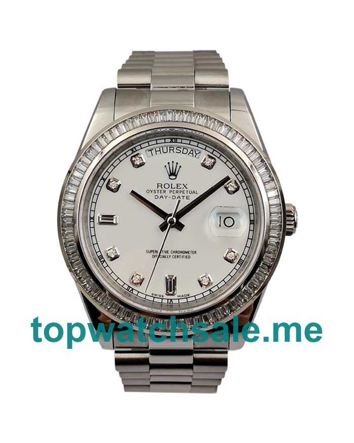 41MM Swiss Steel Cases Replica Rolex Day-Date 118346 UK Watches >> Rolexsubmariner.me