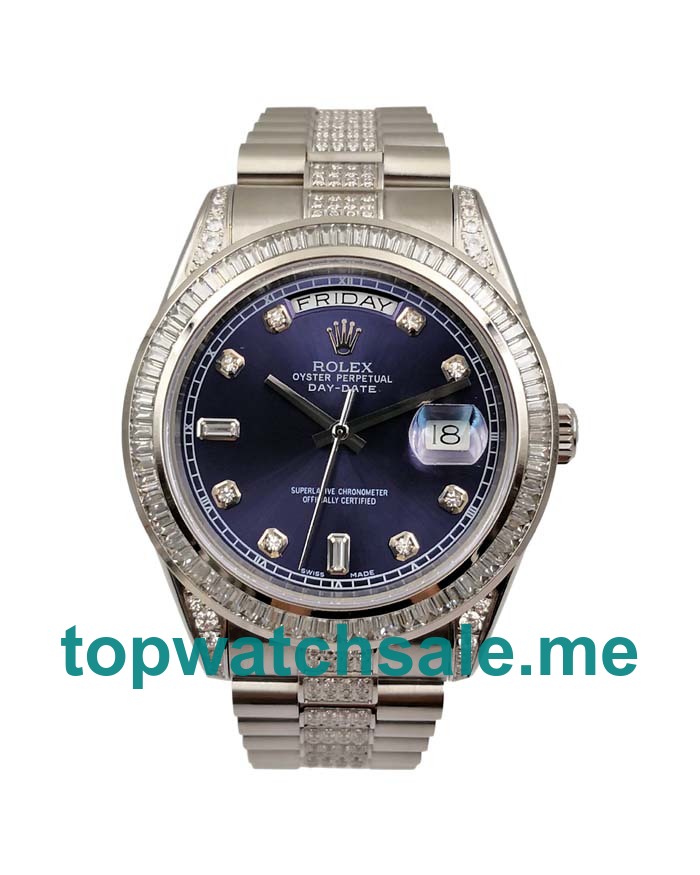 41MM Swiss Steel Cases Replica Rolex Day-Date 118346 UK Watches >> Rolexsubmariner.me