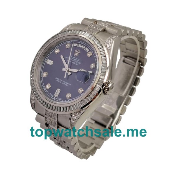 41MM Swiss Steel Cases Replica Rolex Day-Date 118346 UK Watches >> Rolexsubmariner.me