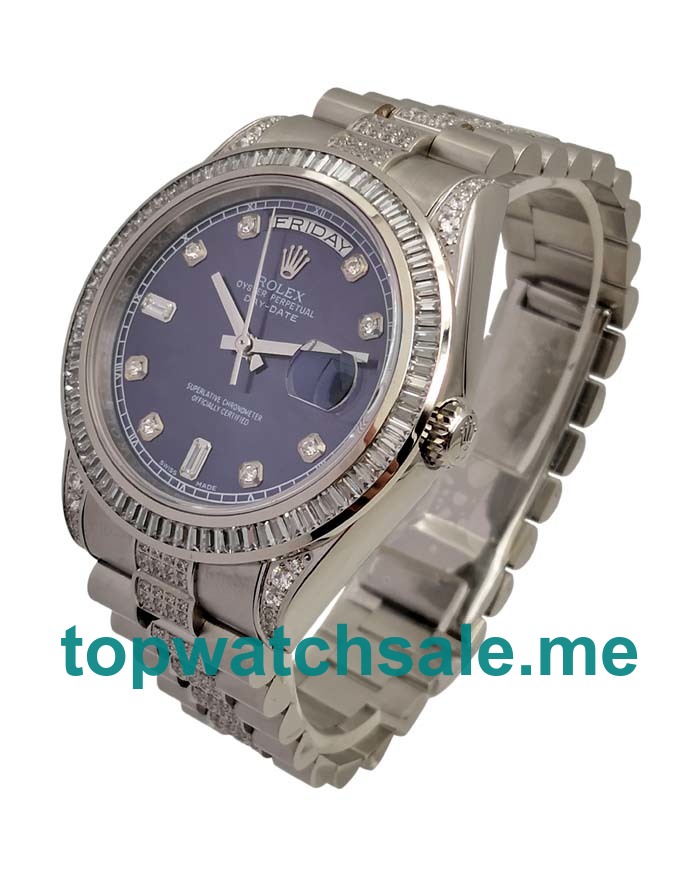 41MM Swiss Steel Cases Replica Rolex Day-Date 118346 UK Watches >> Rolexsubmariner.me