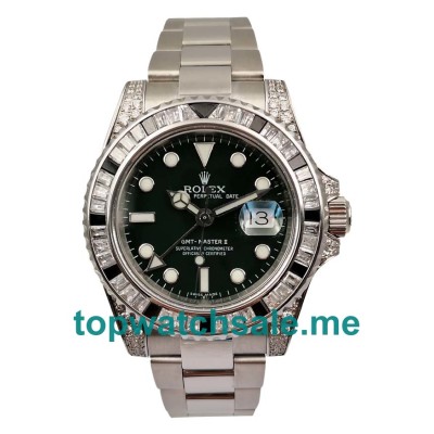 40MM Swiss Steel Cases Replica Rolex GMT-Master II 116710LN UK Watches >> Rolexsubmariner.me