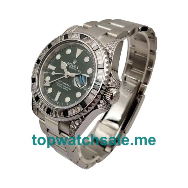 40MM Swiss Steel Cases Replica Rolex GMT-Master II 116710LN UK Watches >> Rolexsubmariner.me