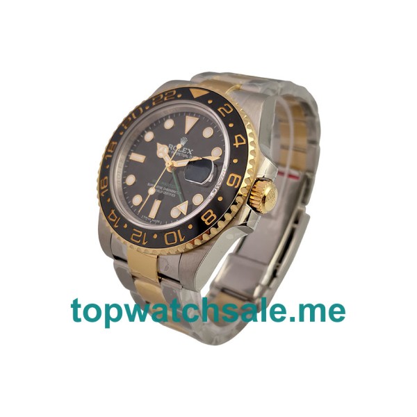 40MM Swiss Steel And Gold Cases Replica Rolex GMT-Master II 116713 LN UK Watches >> Rolexsubmariner.me