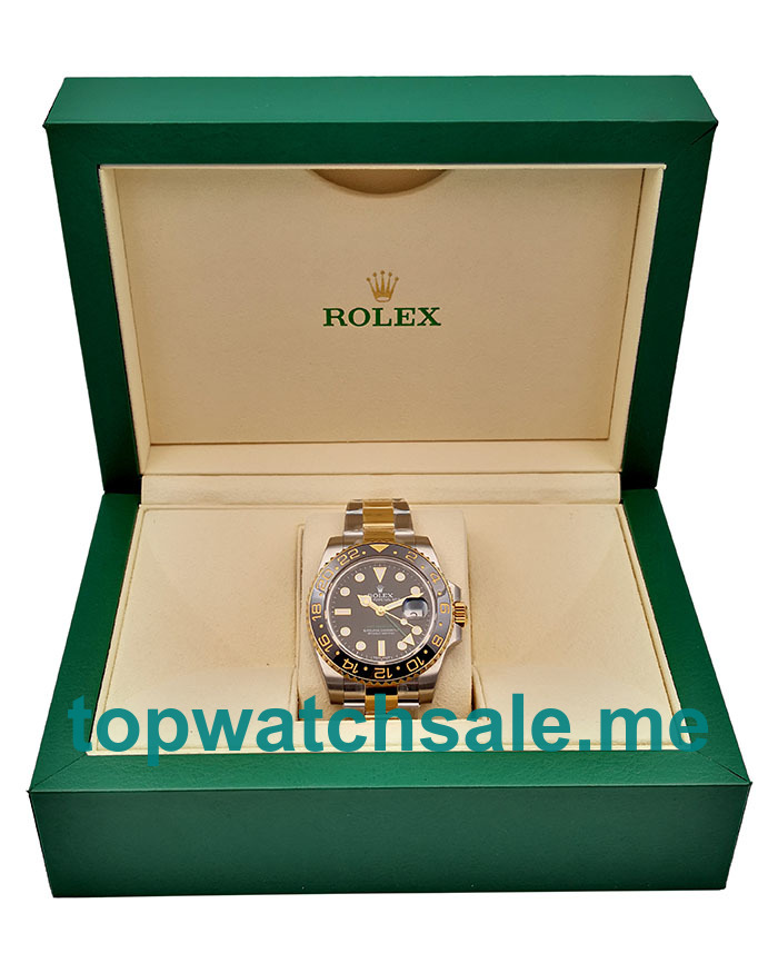 40MM Swiss Steel And Gold Cases Replica Rolex GMT-Master II 116713 LN UK Watches >> Rolexsubmariner.me