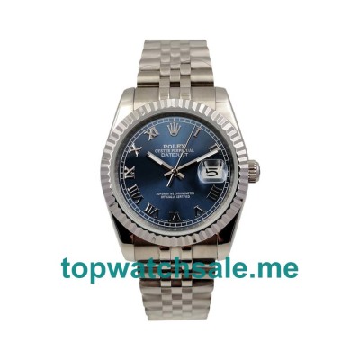 36MM Steel And White Gold Cases Replica Rolex Datejust 116234 UK Watches >> Rolexsubmariner.me